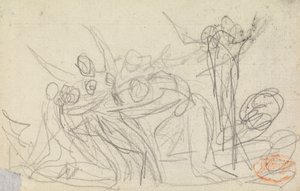 Figurkompositionsstudie 36 av George Romney