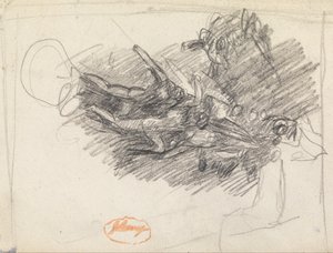 Figur Sammansättningsstudie 6 av George Romney