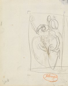 Studie i figurkomposition 9 av George Romney
