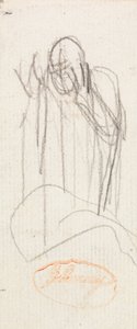 Figur Studie 1 av George Romney