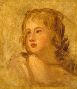 Chef för en kvinna, ca 1782-86 av George Romney