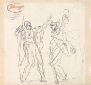 Jeptha och hans dotter av George Romney