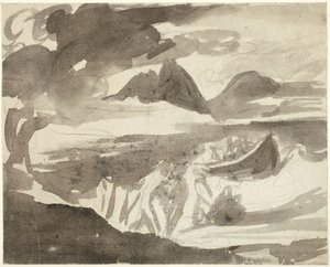 Lapplands häxor väcker en storm av George Romney
