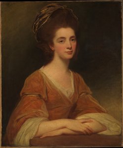 Fru Charles Frederick (Martha Rigden, avliden 1794) av George Romney