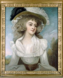 Mrs Tickell (olja på duk) av George Romney