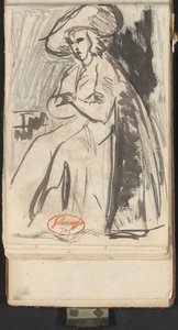 Två figurer av George Romney