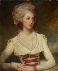 Porträtt av fröken Matilda Lockwood av George Romney