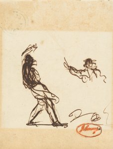 Kanske ”Odins nedstigning” eller ”Bolingbroke och spöket” av George Romney