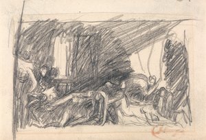 Fängelsescen av George Romney