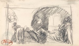 Fängelsescen av George Romney
