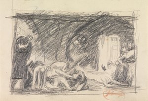 Fängelsescen av George Romney
