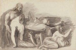 Fängelsescen av George Romney