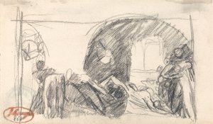 Fängelsescen av George Romney