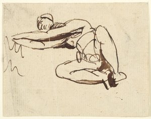 Liggande figur av George Romney