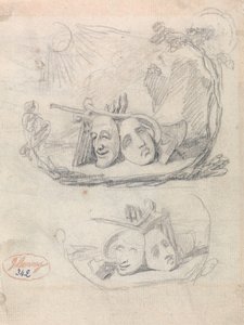 Richard Cumberland – Frontispice av George Romney