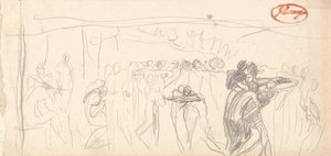 Satan leder helvetet av George Romney