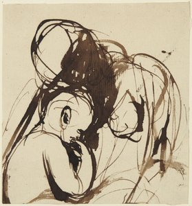 Sittande kvinna och barn av George Romney