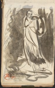 Stående kvinnlig figur av George Romney