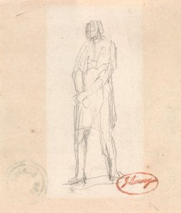 Stående figur av George Romney