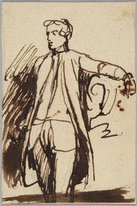 Stående manlig figur av George Romney
