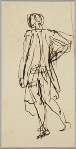Stående manlig figur av George Romney