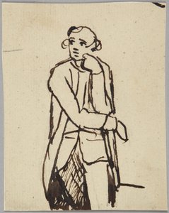 Stående manlig figur av George Romney