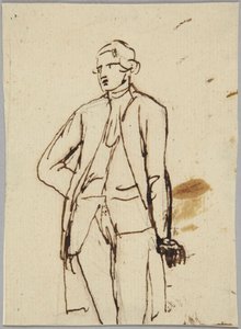 Stående manlig figur av George Romney
