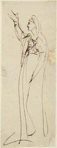 Studie till ”Mater Dolorosa” av George Romney
