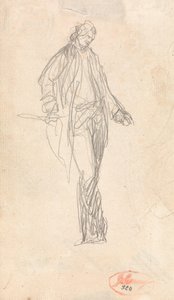 Studie till porträttet av major Thomas Pearson av George Romney