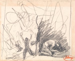The Abandonment and Rescue of Perdita från "Vintersagan" av George Romney