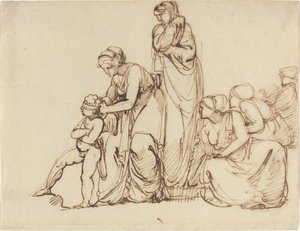 Amors ögonbindel av George Romney