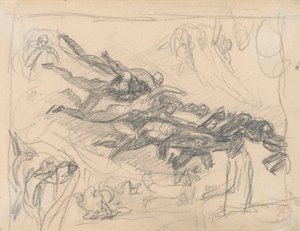 Kristi frestelse av George Romney