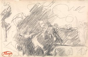 Häxornas grotta: MacBeths andra besök av George Romney