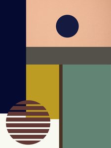 Abstrakt pussel, 21:a århundradet (illustration)