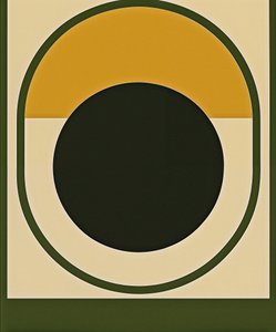 Black Sun Reversal, 2025 (akryl på duk)