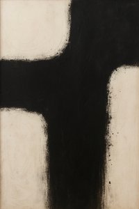 Collision of Faith and Fear, 2025 (akryl på duk)