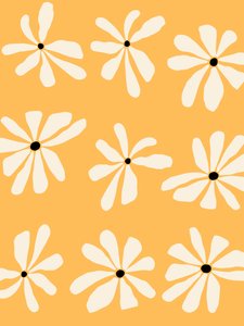 Flower Power, 2023 (målning på duk)