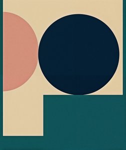 Fragmented Harmony, 2025 (akryl på duk)