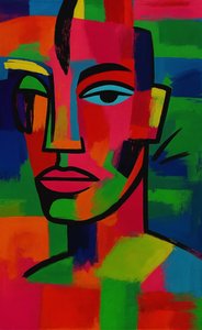 Reflections in Color, 2025 (akryl på duk)