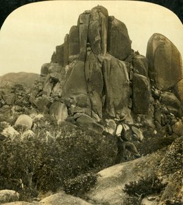 Cathedral Rock, Buffalo Ranges, Victoria, Australien, c1909.