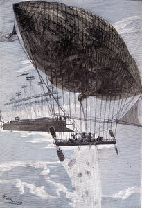 Albatrossen gick med i Go-aHead (sidan 216) i "Robur the Conqueror" av Jules Verne