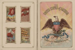 Alla nationers och USA:s flaggor - Sidorna 25 och 26, 1887
