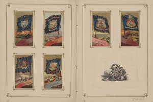 Flaggor för alla nationer och Amerikas förenta stater - sidorna 35 och 36, 1887