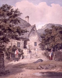 Tintern, Monmouthshire (akvarell på papper)