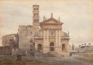 Basilikan St Francesca Romana, Rom av George Samuel Elgood