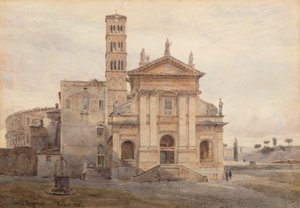Basilikan S:t Francesca Romana, Rom av George Samuel Elgood