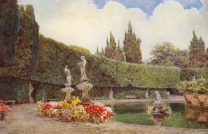 Italienska trädgårdar: Vasca dell