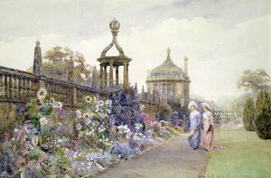 Montacute, Solrosor, 1886 av George Samuel Elgood