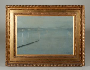 Dordrecht, Nederländerna, på natten