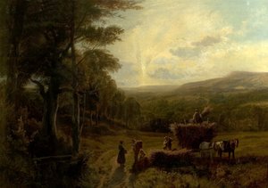 Nära Haslemere, Surrey av George Shalders